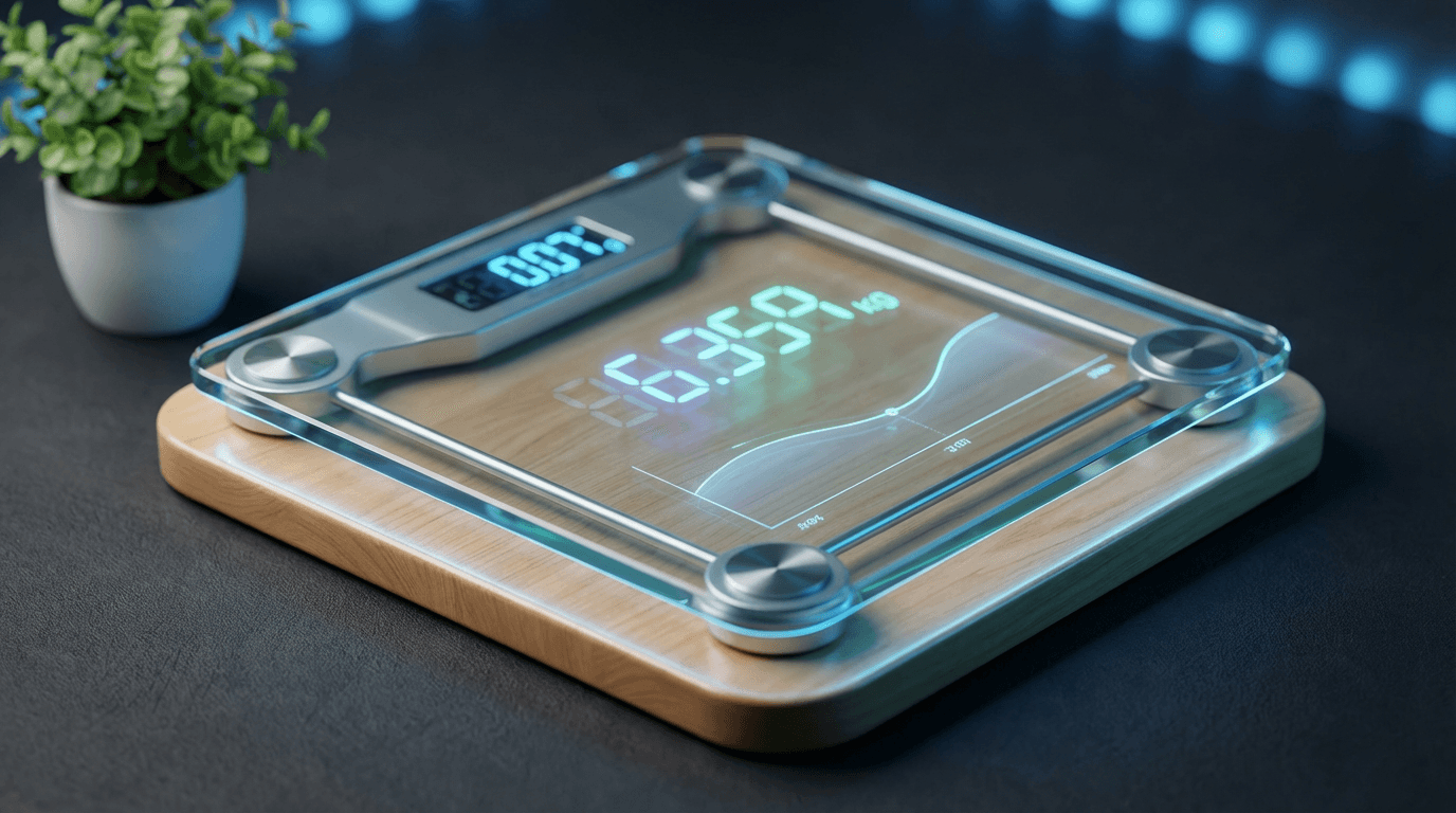 Person reviewing personalized health metrics and AI coaching insights on LyfeX mobile app