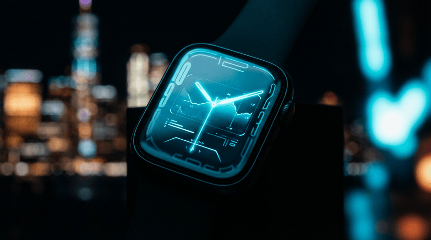 LyfeX.AI app displaying personalized health insights and AI coaching on a smartwatch